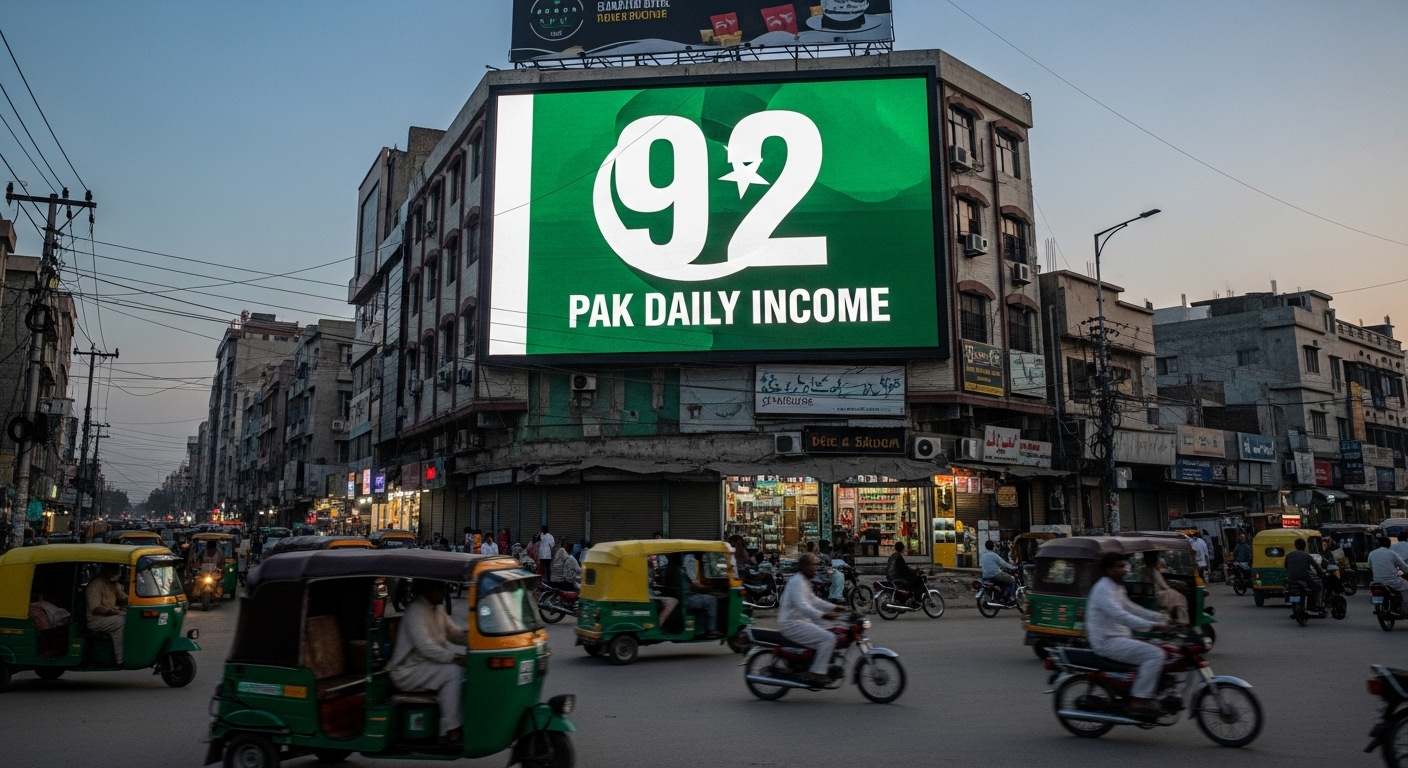 How to Earn 92 Pak Daily Income Safely and Easily