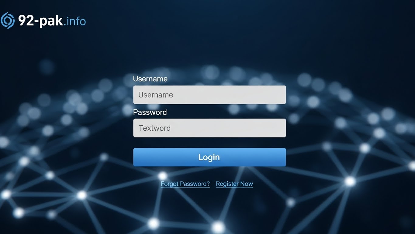 92pak Login – Complete Guide to Secure Access, Features